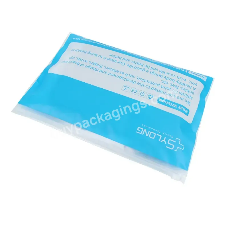 Design Heavy Duty Shopping Packaging Bags Supplier Hdpe Plastic China Oem Customized Logo Clear Ziplock Plastic