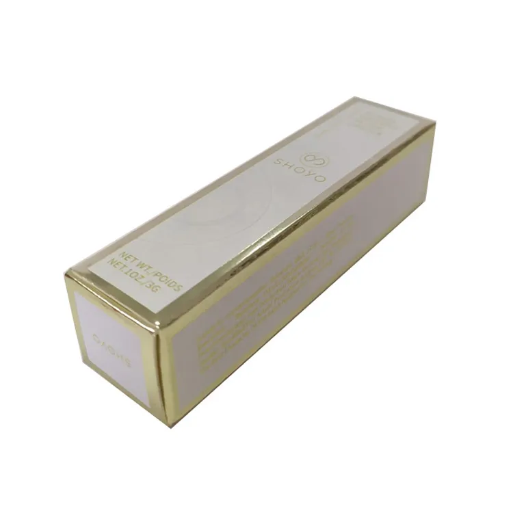 Design make up custom paper box set skin care paper board cosmetic box for lipstick packaging