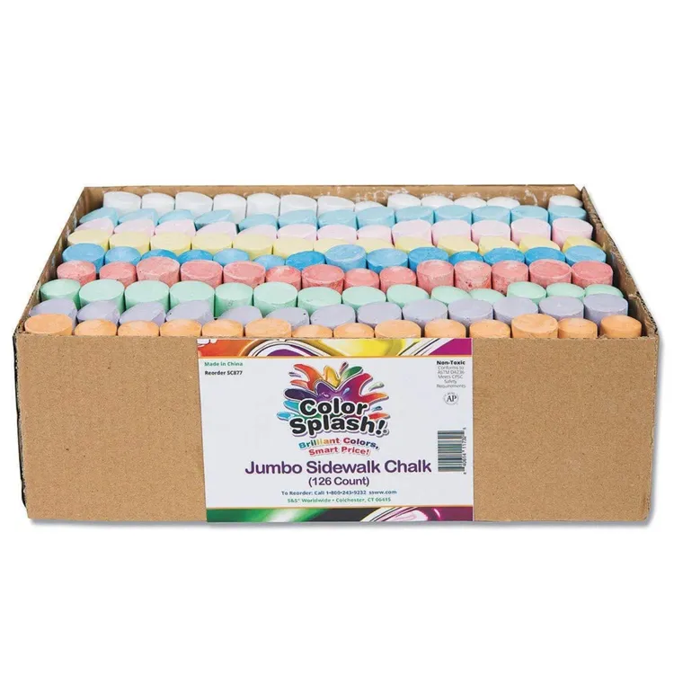 design paper packaging school chalk box