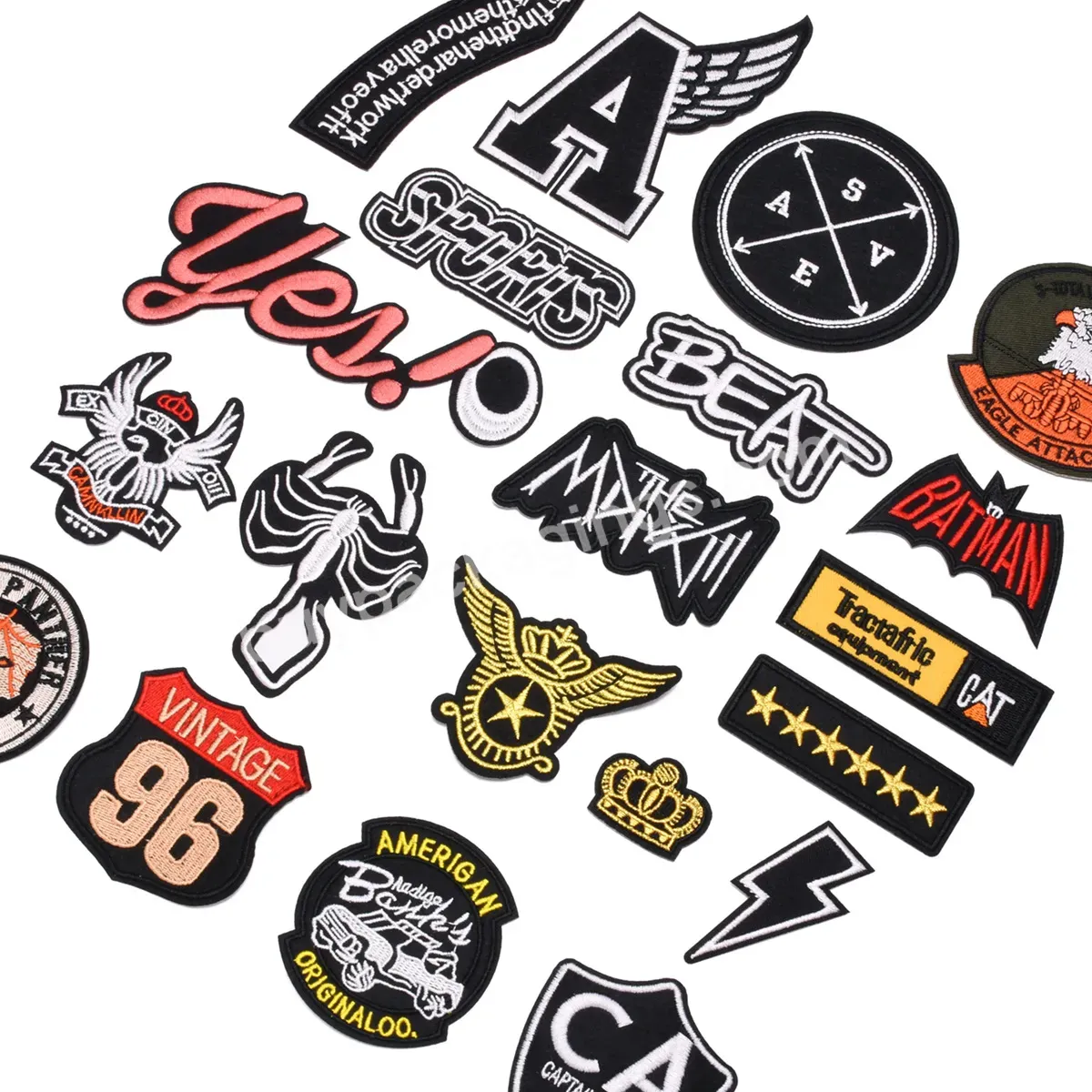 Designer Custom Jean Clothing Fabric Patches