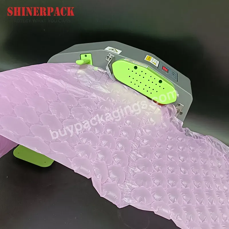 Desktop Air Pillow Bubble Film Void Fill Cushion Making Machine For Shipping Express