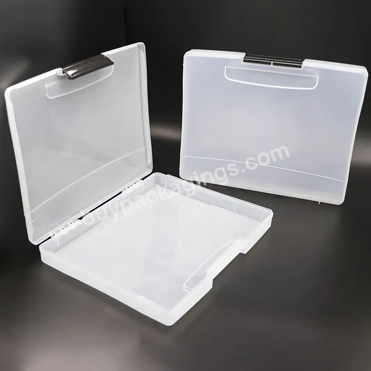 Desktop Evection Travel Clear File Portable Case Document Storage Box Paper Folder Rectangle Plastic File Box A4 - Buy Plastic File Box A4,Rectangle Plastic Box,Clear File Storage Box.