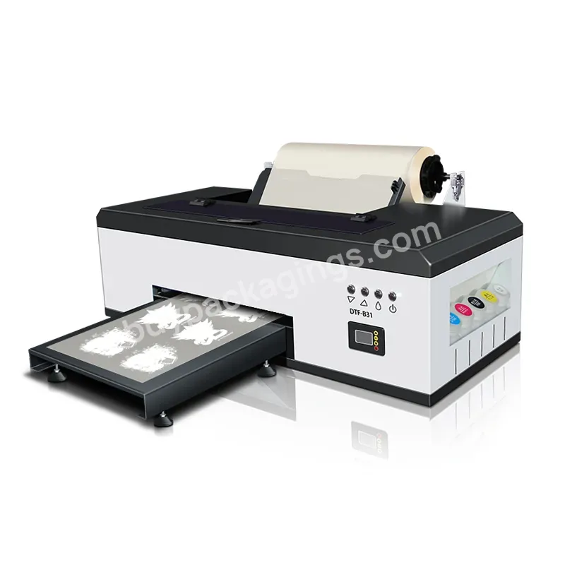 Desktop Heat Transfer Printer Dtf Pet Film Printer A3 Dtf L1800 Print Head Printer For T-shirt