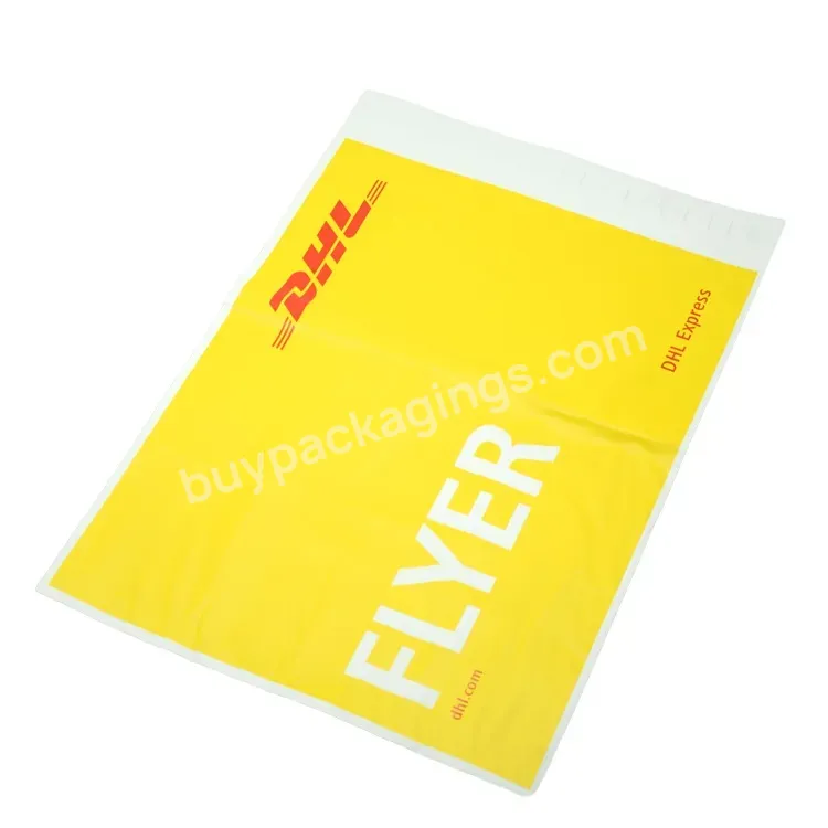 Dhl Courier Parcel Bags Pockets With Logo Print