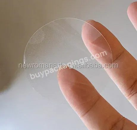 Diameter Transparent Labels,Circle Pvc Sealing Sticker,Clear Round Stickers Transparent Label Stickers