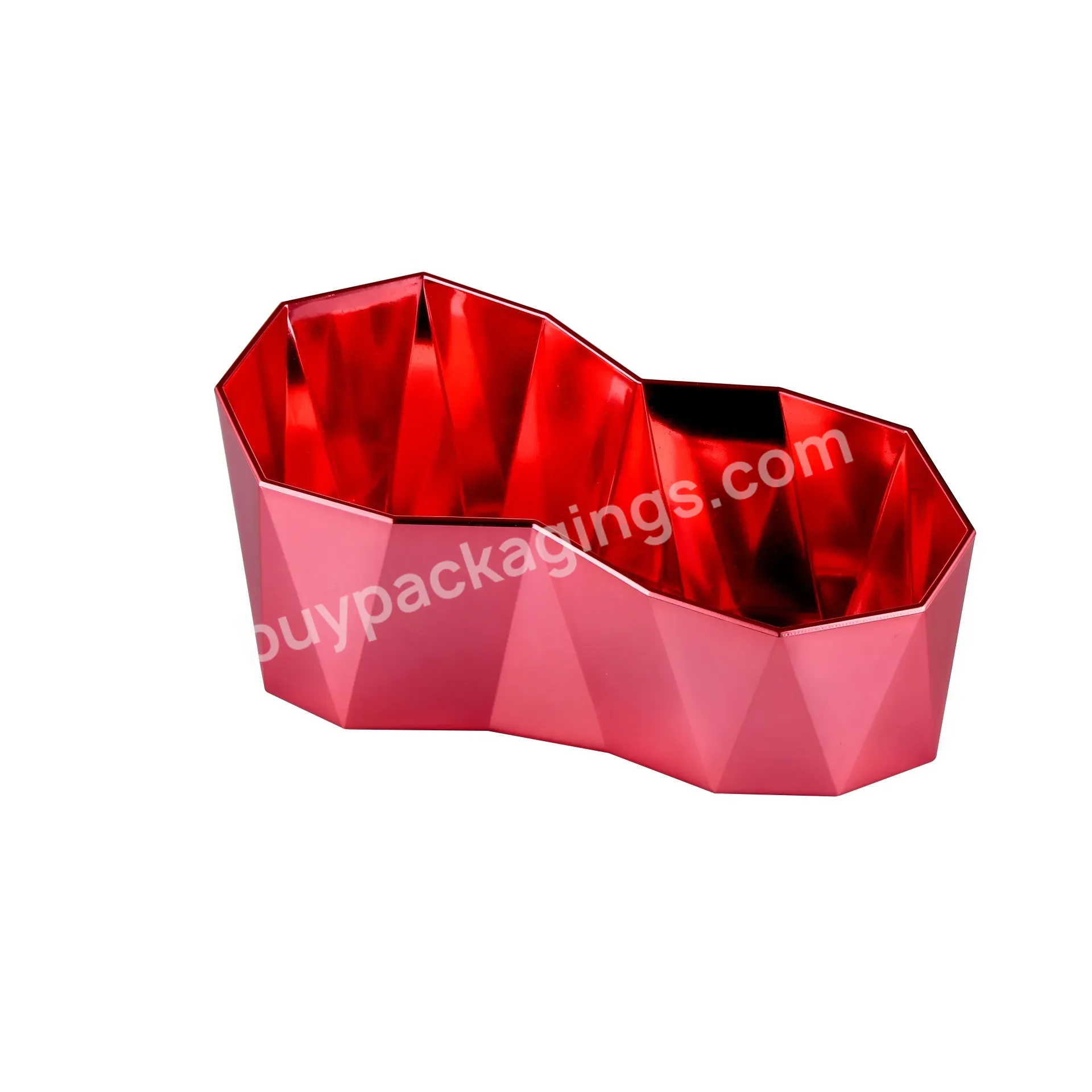 Diamond Shape Pink Mini Small Storage Mini Bathtub Container