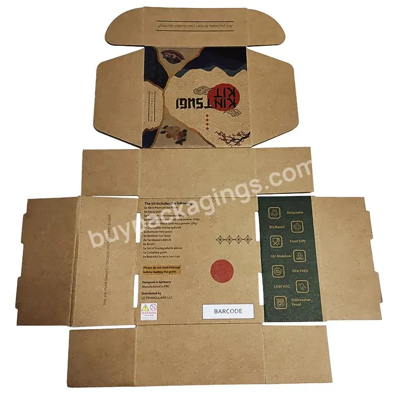 die cut corrugated paper 6x4x2 mailer boxes paper 10 x 8 x 3 shipping box