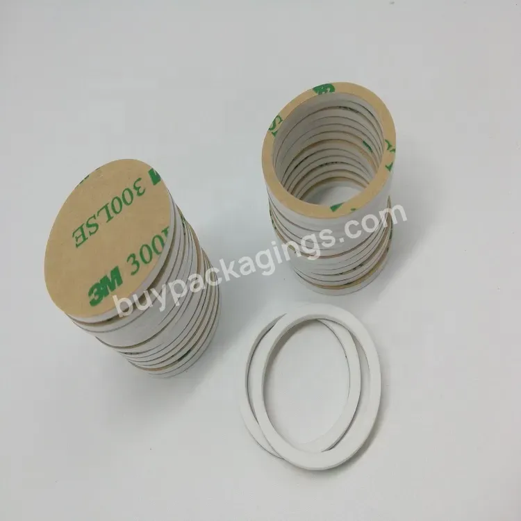 Die Cut Custom Closed-cell Foam Waterproof Heat Resistant 3m Single Side And Double Side Tape Foam Gasket