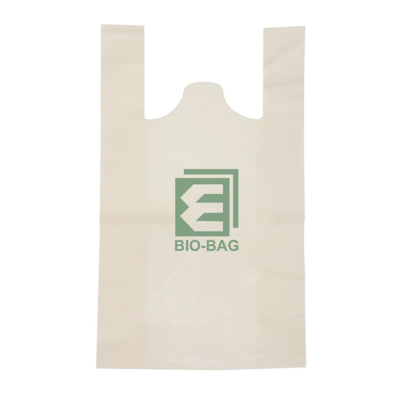 Die Cut Handle 100% Indonesia Plastic Bio Degradable Biodegradable Shopping Bags Wholesale