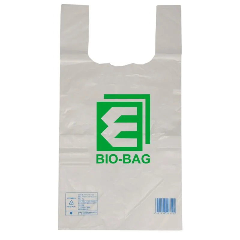 Die Cut Handle 100% Indonesia Plastic Bio Degradable Biodegradable Shopping Bags Wholesale