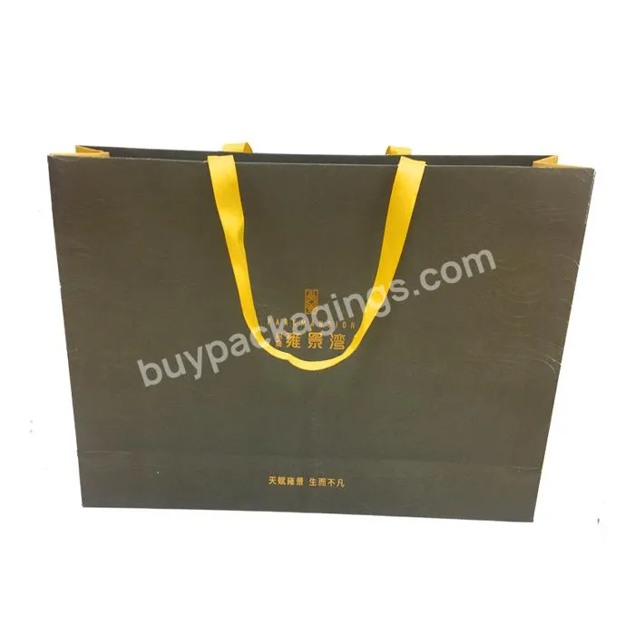 die cut paper bag handle paper gift bag party belt small bag for gift