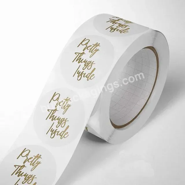 Die Cut Stickers 500pcs Per Roll Custom For Food,Gift,Bag Or Box Etc Stickers