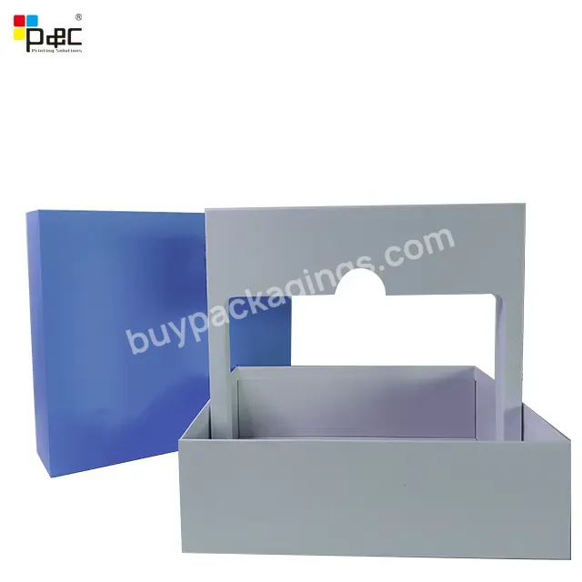Die Cutting V-cutting Form Jewelry Square Shirt Lid And Base Box With Eva Inner Tray Pretty Box For Beauty Chain