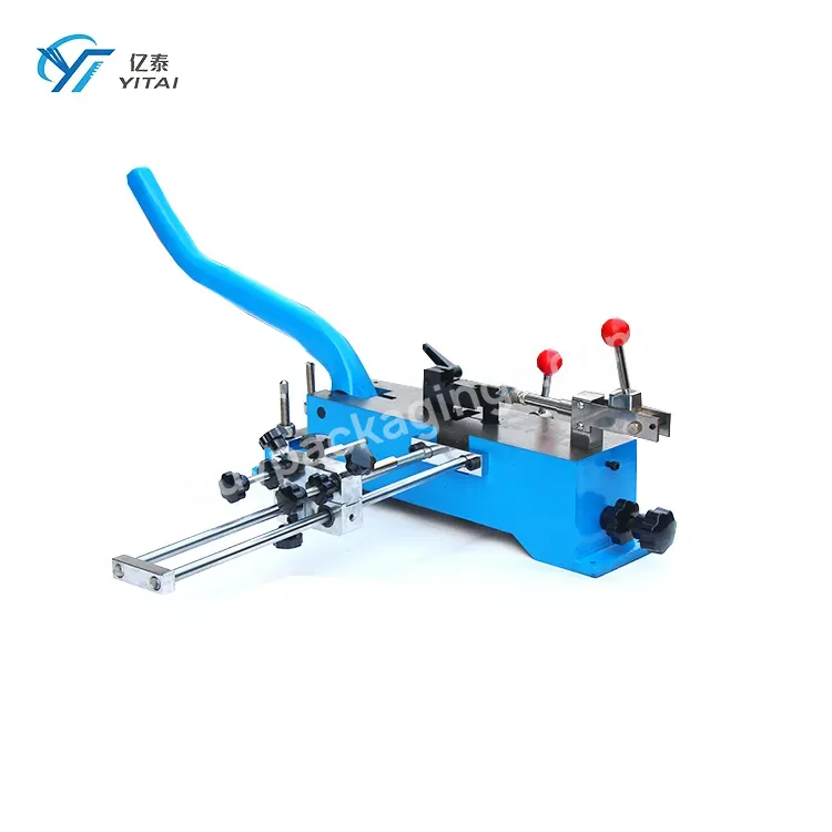 Die Making High Precision Steel Rule Blade Die Manual Bending Machine