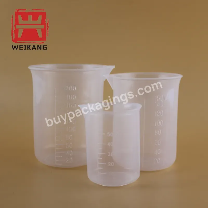 Different Capacity Laboratory Plastic Beaker With Graduation