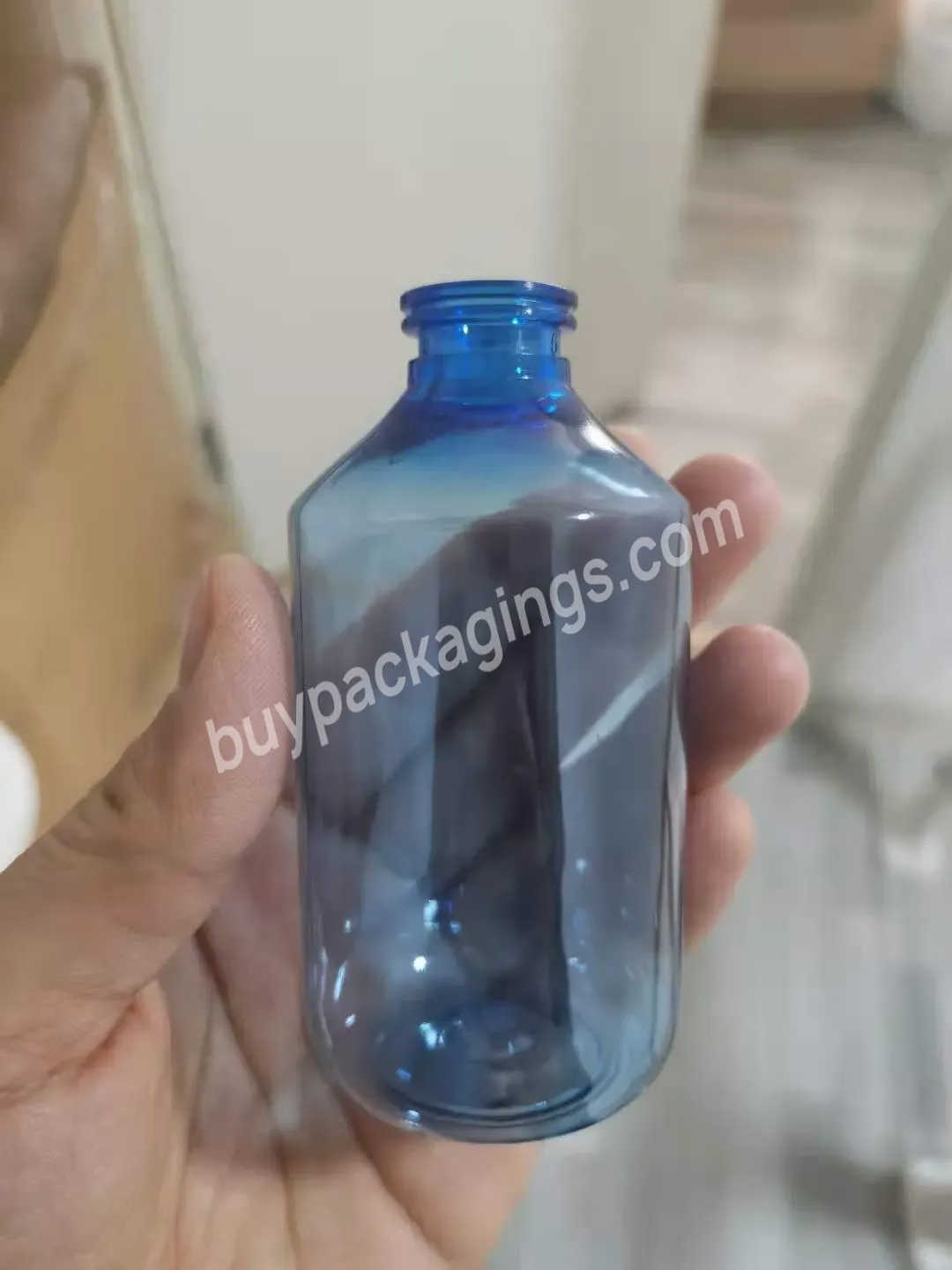 Different Capacity Pharmaceutical Plastic Sterile Vaccine Bottle For Veterinary Liquid