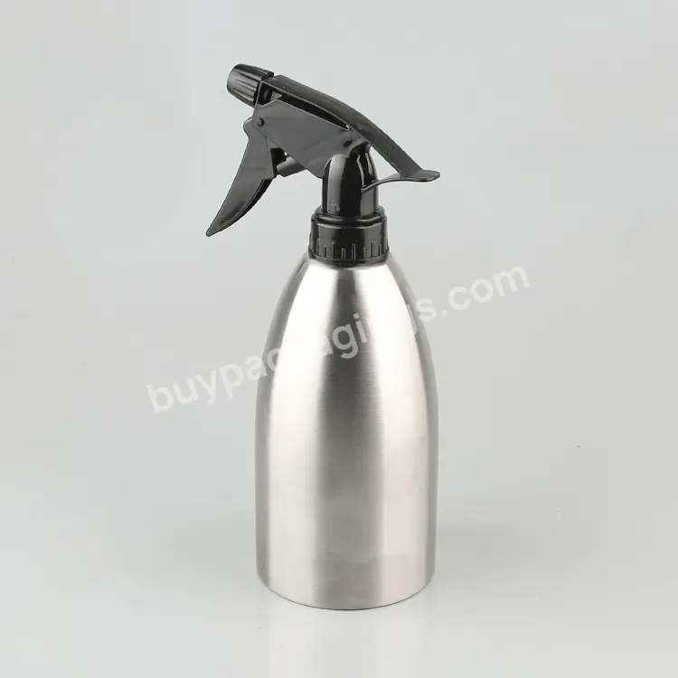 Different Shapes Stainless Steel Spray Bottle Different Sizes Metal Spray Bottle 500ml Stainless Spray Bottle