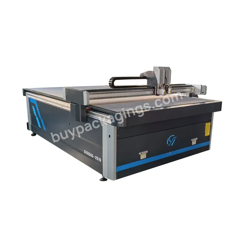 Digital Creasing Die Oscillating Blade Corrugated Cardboard Box Sample Cutting Plotter Machine