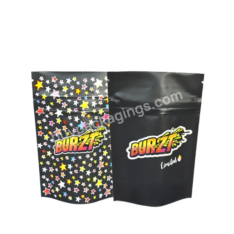 Digital Printing Custom Logo Smell Proof Reusable Laminated Plastic Mylar Stand Up Zipper Food Packaging Bag