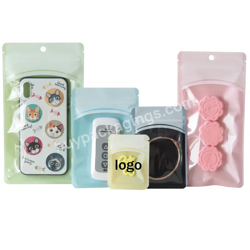 Digital Printing Pvc Small Custom Bags Custom Printed Mylar Bags Colored Ziplock Bags