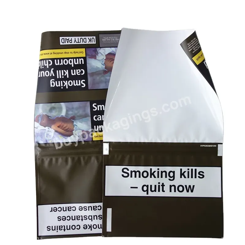 Discount Hand Rolling Tobacco Bag/hand Rolling Plastic Tobacco Bag /empty Resealable Tobacco Pouch