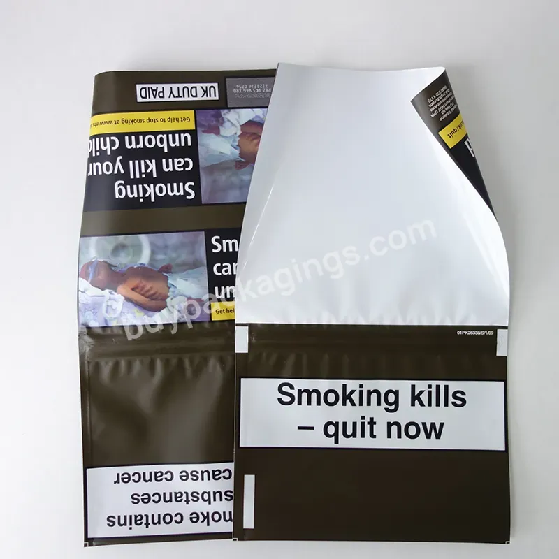 Discount Hand Rolling Tobacco Bag/hand Rolling Plastic Tobacco Bag /empty Resealable Tobacco Pouch