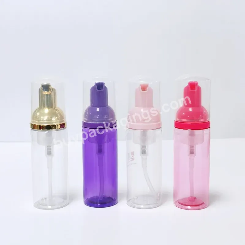 Dispenser Hand Soap Cleanser Plastic Lash Roller Water Foaming Mousse Bottle Pet Foam Pump Bottle