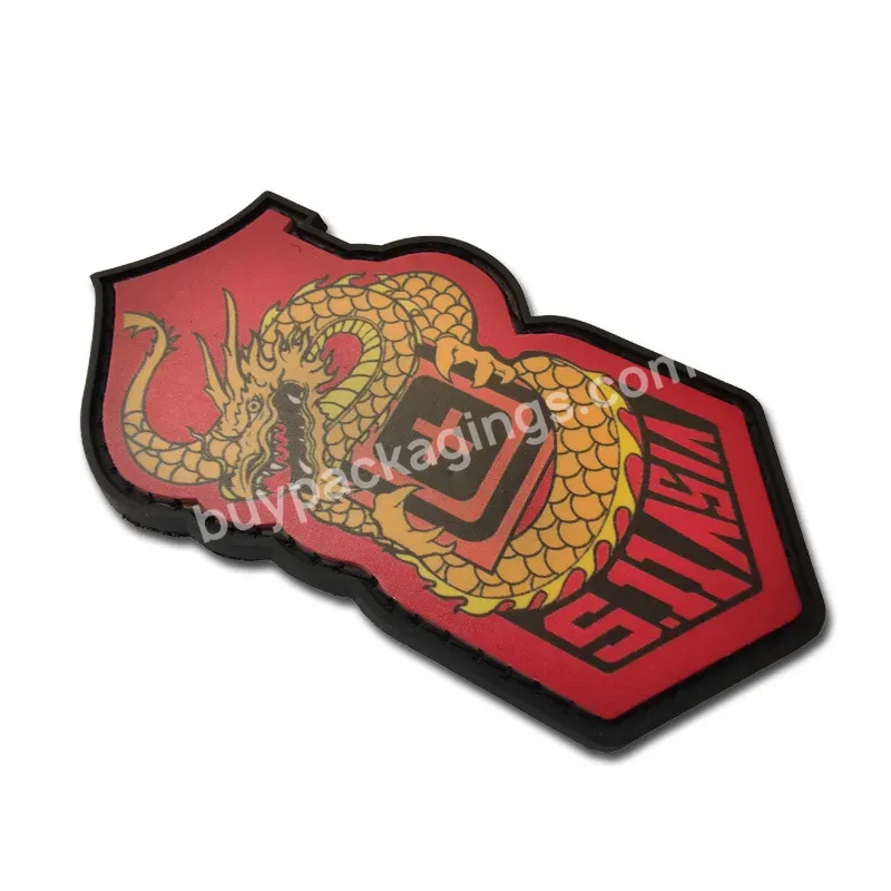 Display Rubber Tactical Patch Pvc 3d