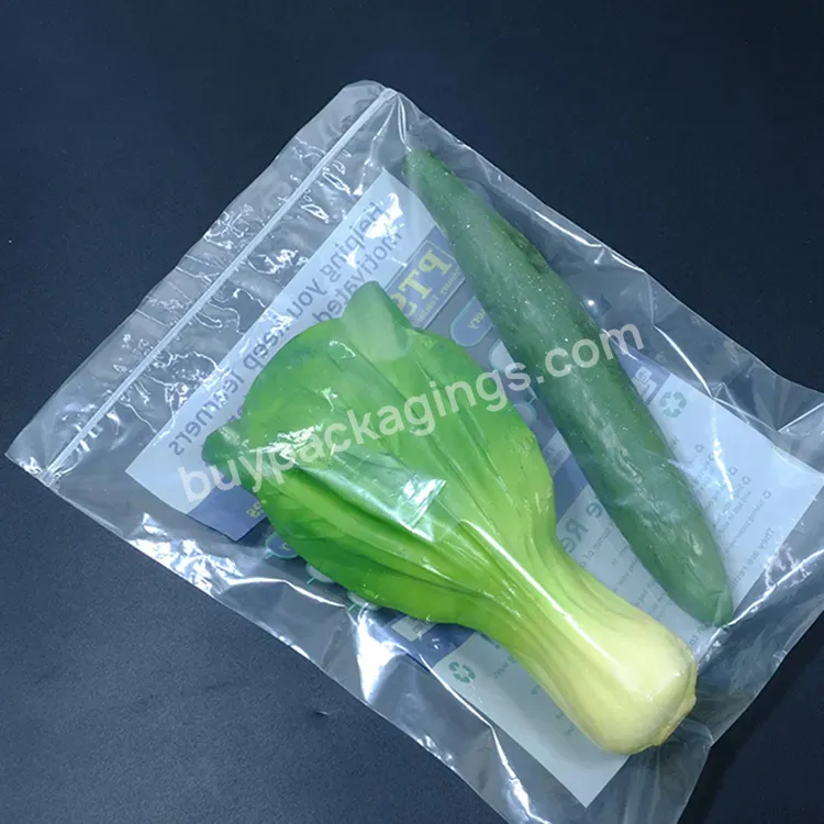 Disposable Clear Vinyl Reusable Glossy Pouch Plastic Zipper Bag With Logo