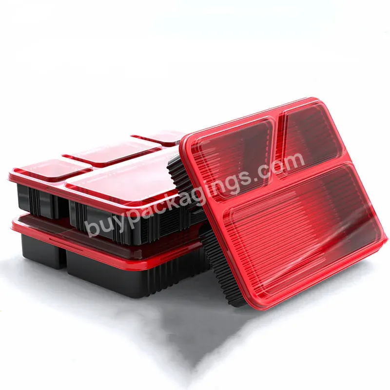 Disposable Food Containers Wholesale Plastic Bento Lunch Box Eco Biodegradable Food Containers Plastic Lunch Bento Box