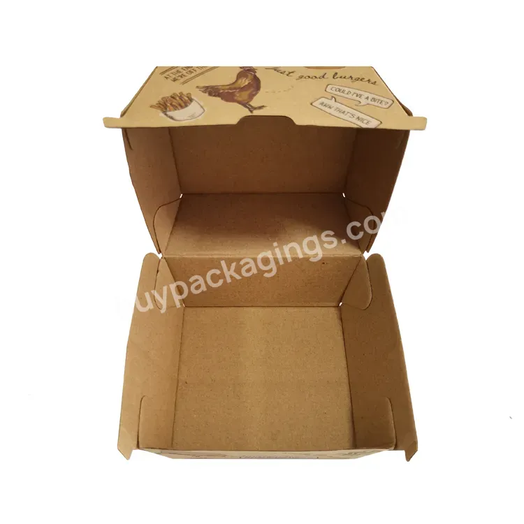 Disposable Food Packaging Hamburger Boxes
