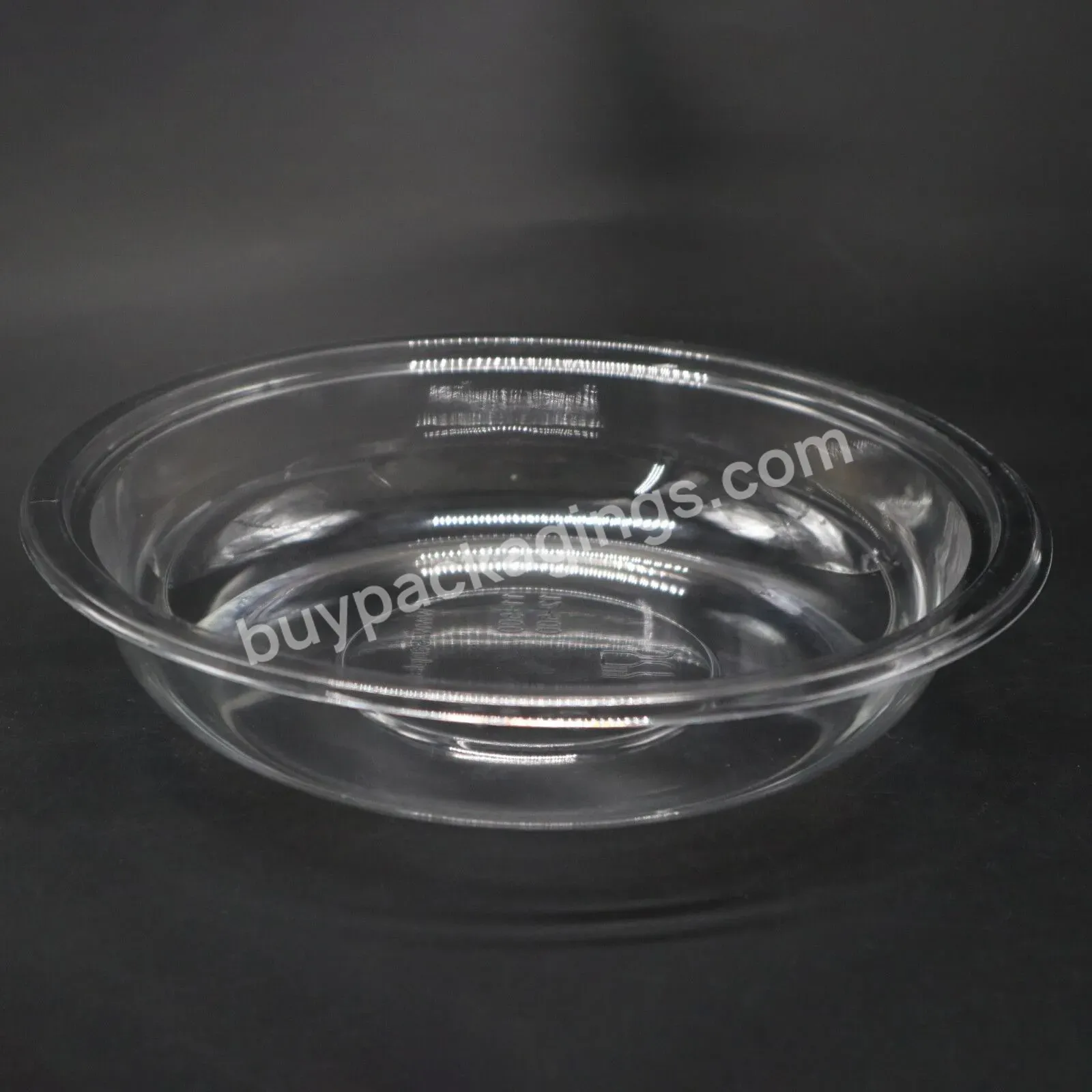 Disposable Noodle Soup Bowl Take Out Food Packaging Plastic Bowl 24oz 38oz 32oz To Go Clear Salad Bowl With Clear Lid