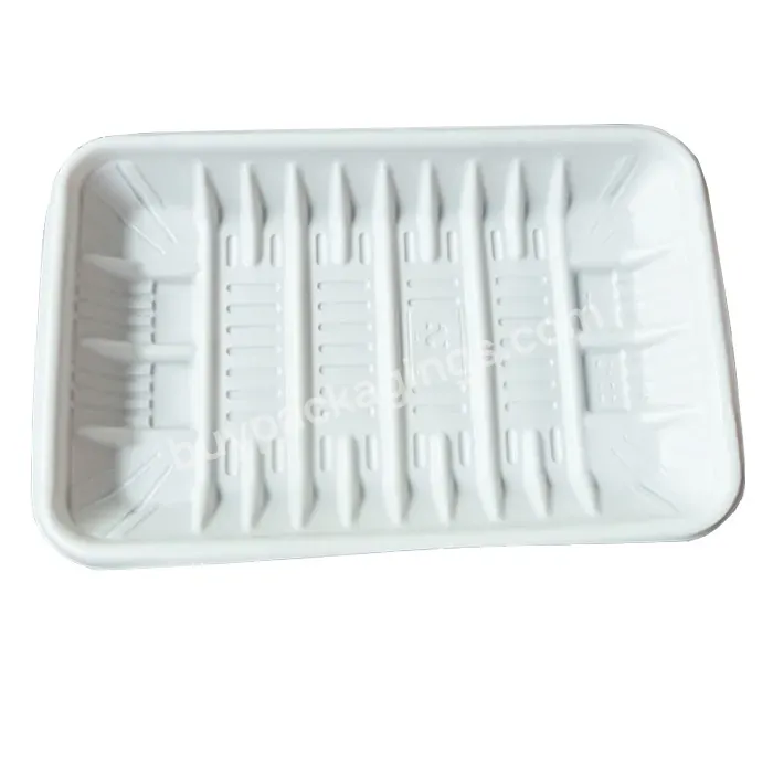 Disposable Plastic Pet Food Packaging Tray Custom Clear Or Whitetrays For Meat Vegetable Packing