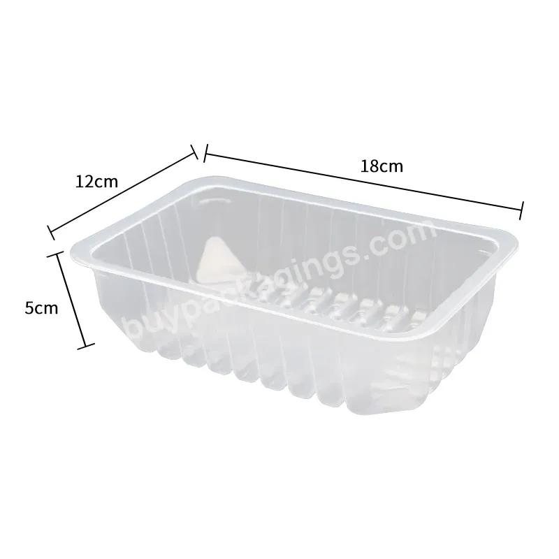 Disposable Plastic Pp Packing Butcher Series Food Tray For Meat Grinder