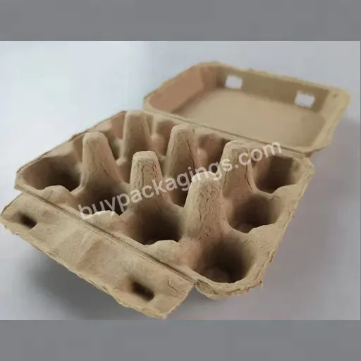 Disposable Quail Egg Custom Packaging Paper Pulp 12 Cells Carton Classic Style 3x4 Dozen Bulk Price Cardboard