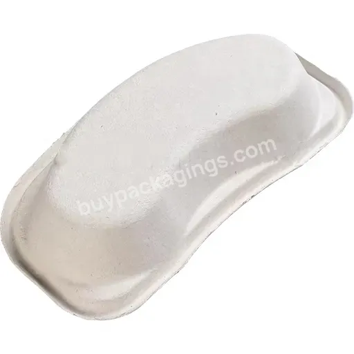 Disposable Recycled Eco Friendly Pulp Nursing Molded Bedpan Accessories Paper Medical Tray