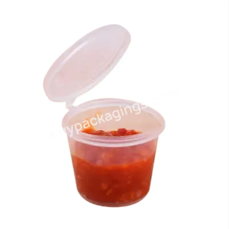 Disposable Sauce Containers Pp Plastic Hot Sauce Box