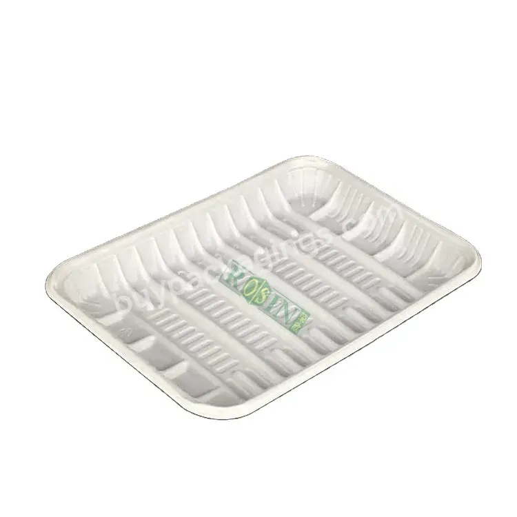 Disposable Supermarket White Pp Pet Heat Sealing Food Tray Map Plastic Fruit Fresh Meat Frozen Food Packaging Tray Suppliers