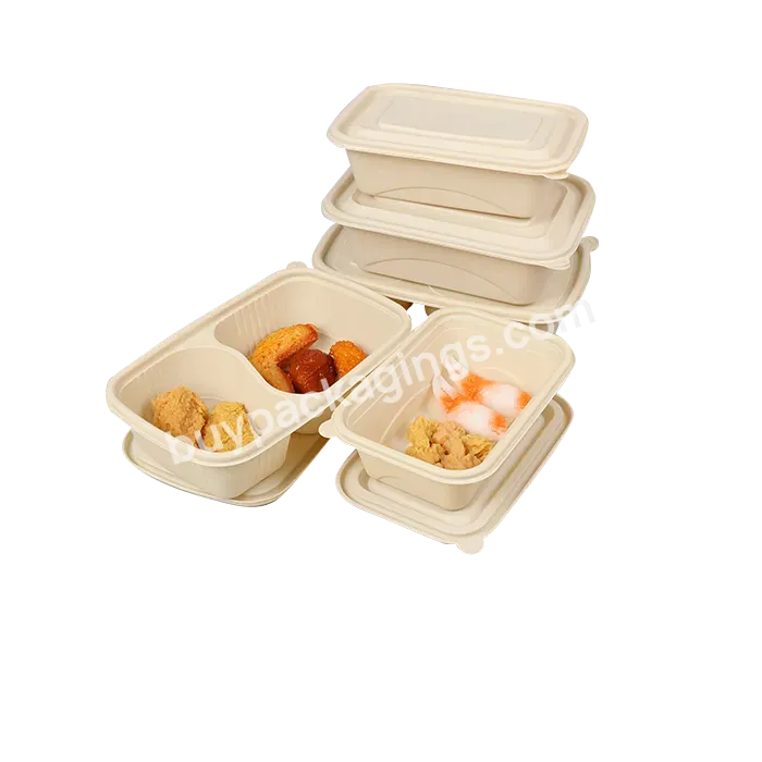 Disposable Take Out Food Containers To Go Containers For Food Lunch Boxes Takeout Containers 3 Compartment