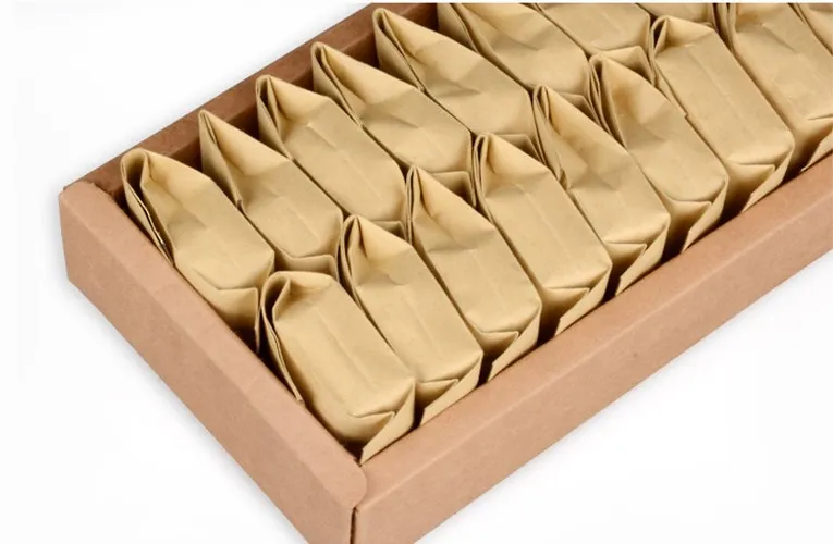 Disposable Tea Packaging Paper Bag With Aluminum Foil Inside Secented Tea Packaging