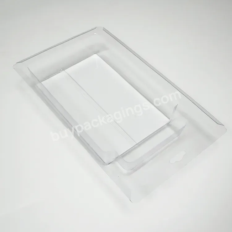 Disposable Vacuum Formed Pvc Sliding Card Electronic Blister Packaging