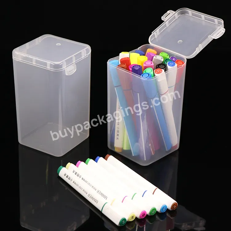 Diy Watercolor Marker Pen Case 12 Colors Crayon Box Plastic Marker Organizer Holder Packaging Fountain Pen Box - Buy Fountain Pen Box,12 Colors Crayon Box,Marker Organizer Holder.