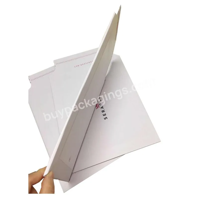 Do not bend custom bookphotosticker packaging self seal rigid carton cardboard envelopes