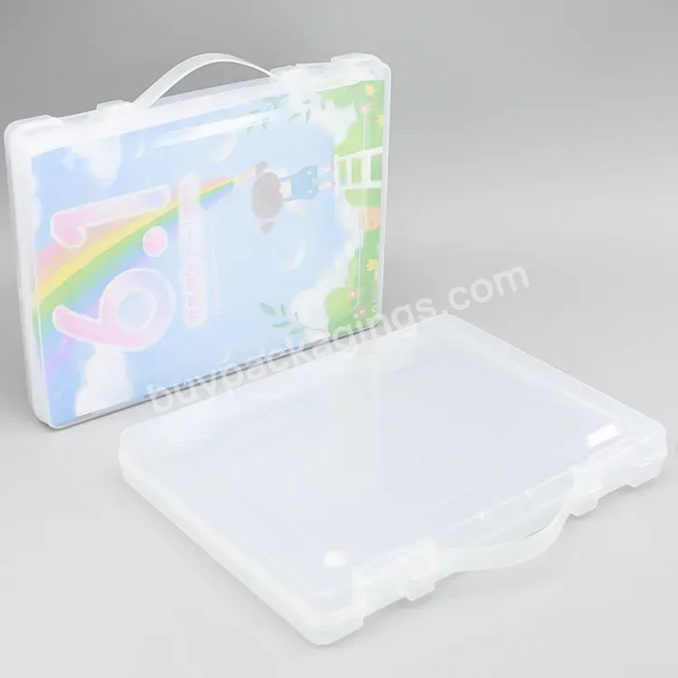 Document Storage Stationery Organizer Light Weight Plastic Handle Files Bag A4 A3 Folder Magazine File Box - Buy Plastic File Bag,Magazine File Box,Plastic Handle Box.