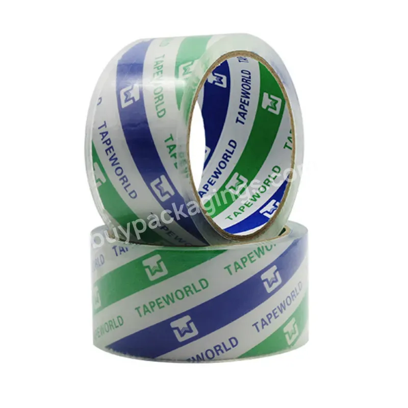 Dongguan Packaging Factory High Tack Transparent Super Clear Crystal Clear Adhesive Bopp No Bubble Packing Tape