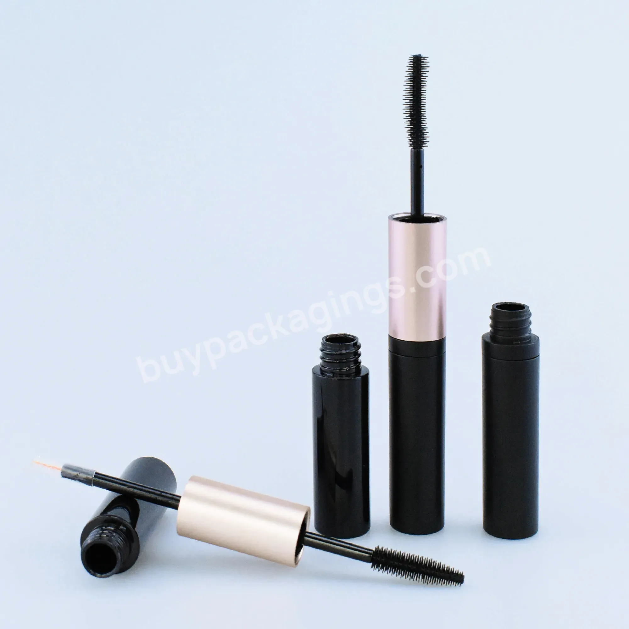 Double Ended Mascara Eyeliner Set Eyeliner Tube With Rubber Stopper For Eyeliner For Lip Gloss For Makeup Artists For Amateurs