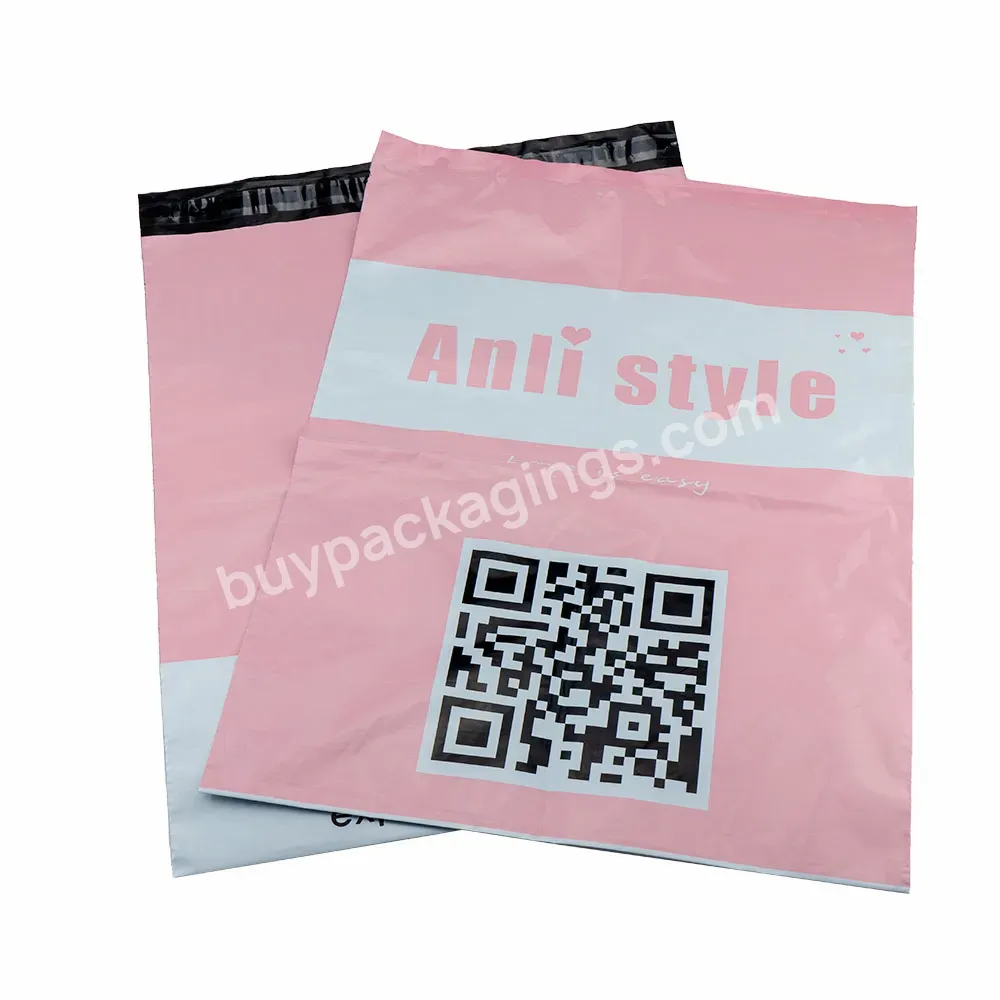 Double Strip Ecommerce Packaging Recycle Poly Mailers Mailing Envelopes Plastic Courier Bag For Apparel