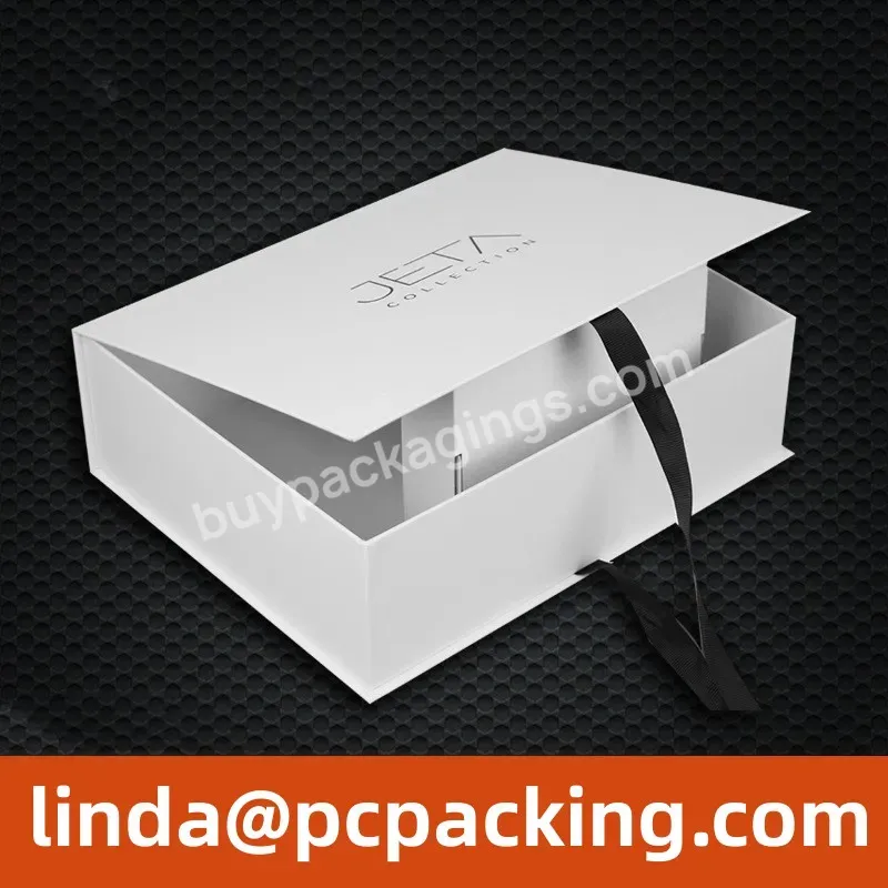 Drawer Flip Packaging Box High-end Boutique Ribbon With Hand Gift Box Shenzhen Manufacturer Factory Printing Solutions
