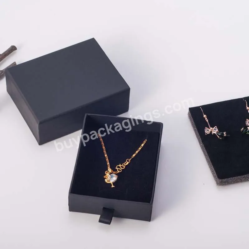Drawer Style Box Jewelry Gift Box with Foam Insert