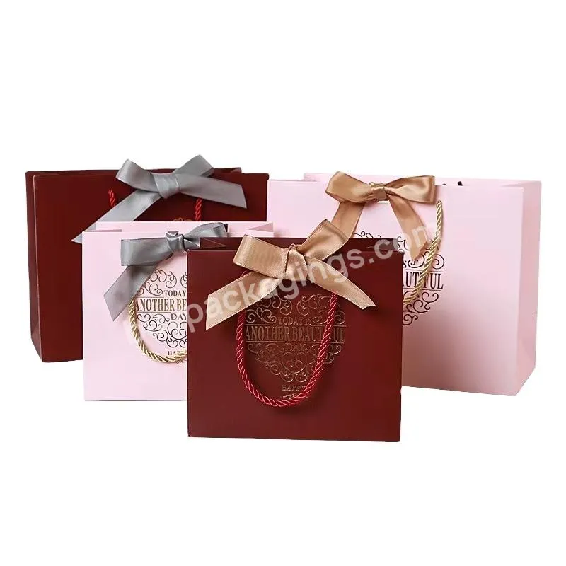 Drawstring Flower Transparent Sealing Machines Unique Foil Lined Manufacturing Glassine Paper Gift Bags With Handles